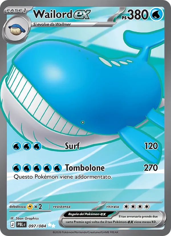 Wailord-ex (Buio Pesto #097/84)