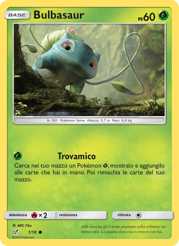 Bulbasaur (Detective Pikachu #1/18)