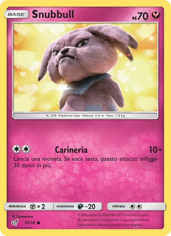 Snubbull (Detective Pikachu #15/18)