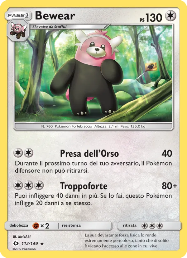 Bewear (Sun & Moon #112/149)