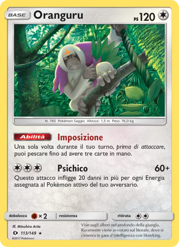 Oranguru (Sole e Luna #113/149)