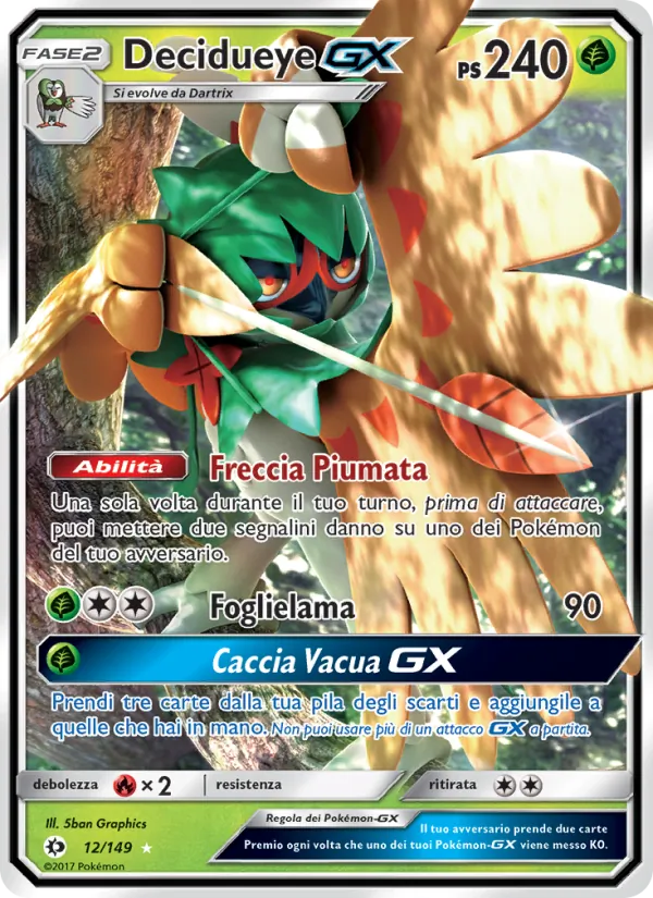Decidueye GX (Sole e Luna #12/149)