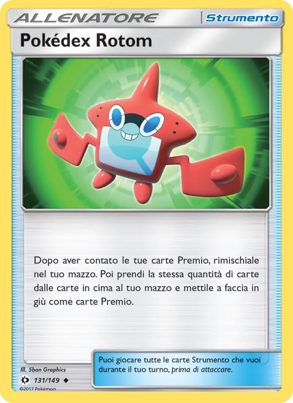 Pokédex Rotom (Sole e Luna #131/149)