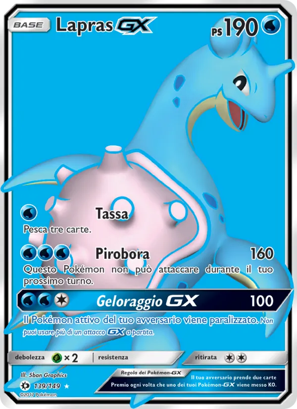 Lapras GX (Sole e Luna #139/149)