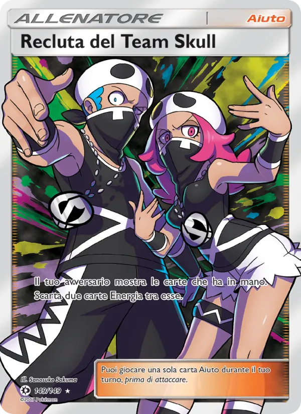 Recluta del Team Skull (Sole e Luna #149/149)