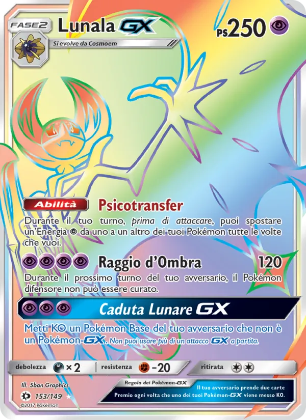Lunala GX (Sole e Luna #153/149)