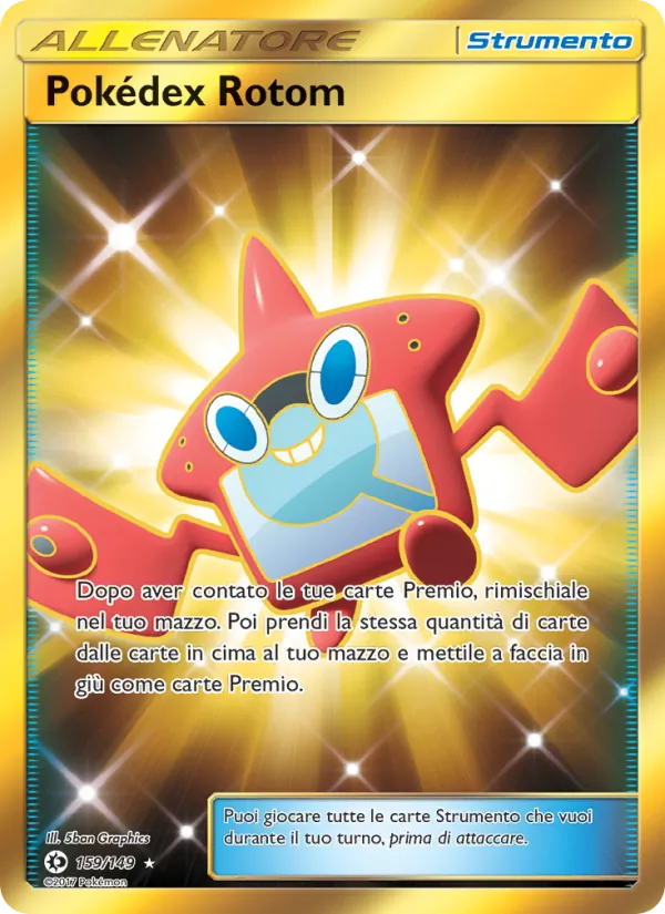Pokédex Rotom (Sole e Luna #159/149)