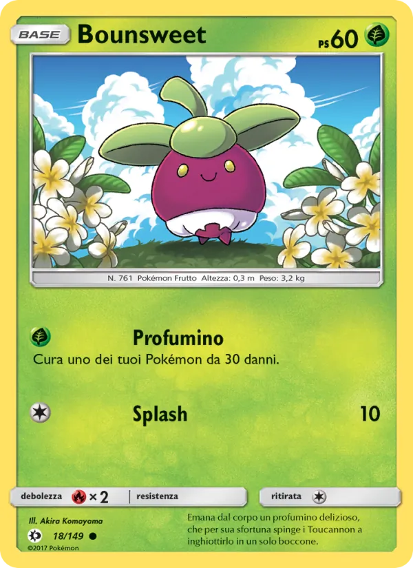 Bounsweet (Sole e Luna #18/149)