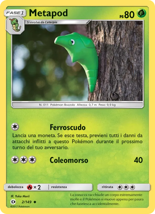 Metapod (Sole e Luna #2/149)