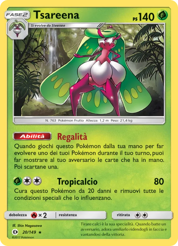 Tsareena (Sole e Luna #20/149)