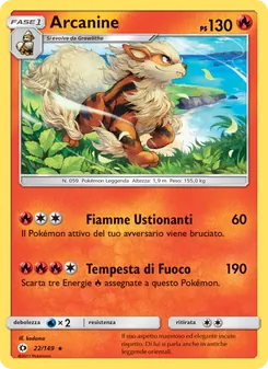 Arcanine (Sole e Luna #22/149)