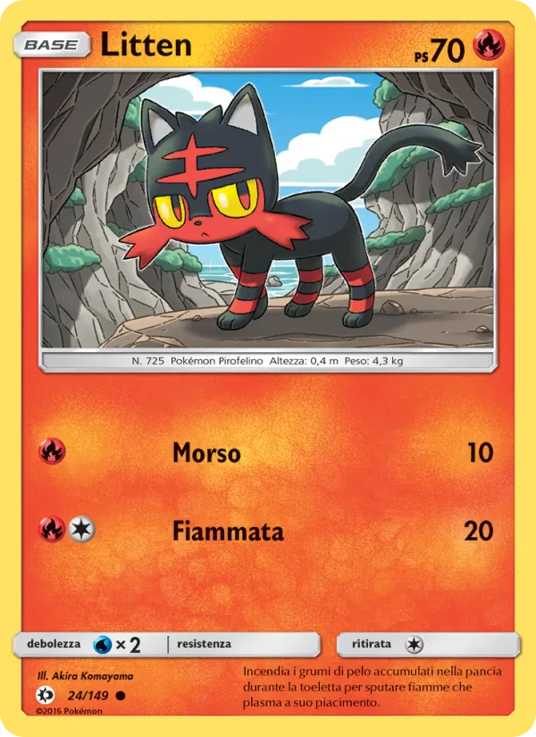 Litten (Sole e Luna #24/149)