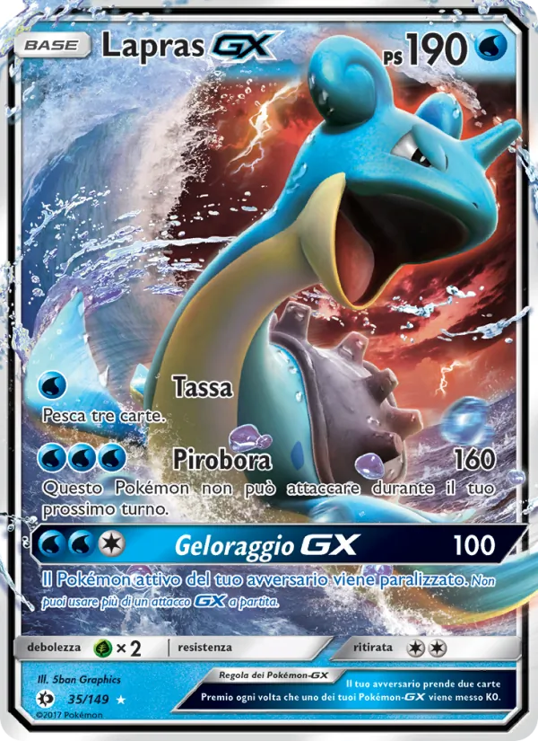 Lapras GX (Sole e Luna #35/149)