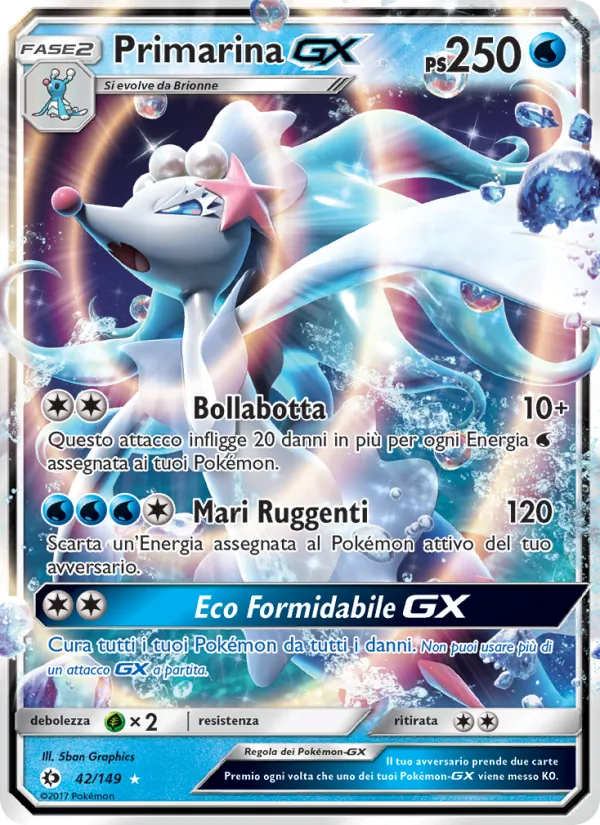 Primarina GX (Sole e Luna #42/149)