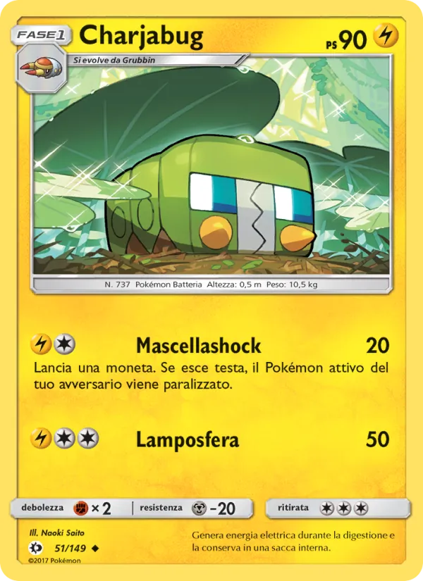 Charjabug (Sole e Luna #51/149)