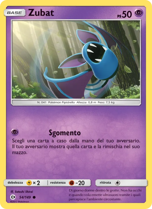 Zubat (Sole e Luna #54/149)