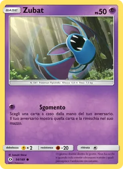 Zubat (Sole e Luna #54/149)