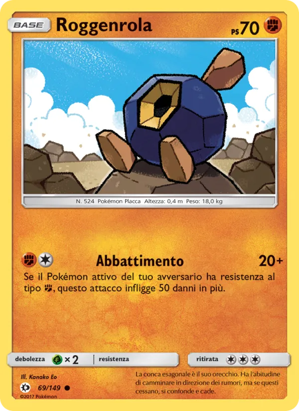 Roggenrola (Sun & Moon #69/149)