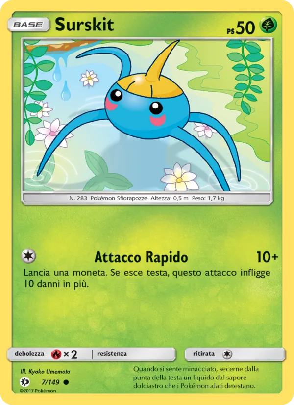 Surskit (Sole e Luna #7/149)