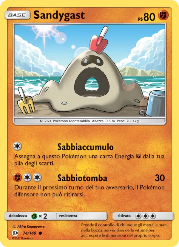Sandygast (Sole e Luna #74/149)