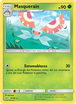 Masquerain (Sole e Luna #8/149)