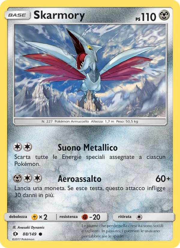 Skarmory (Sole e Luna #88/149)