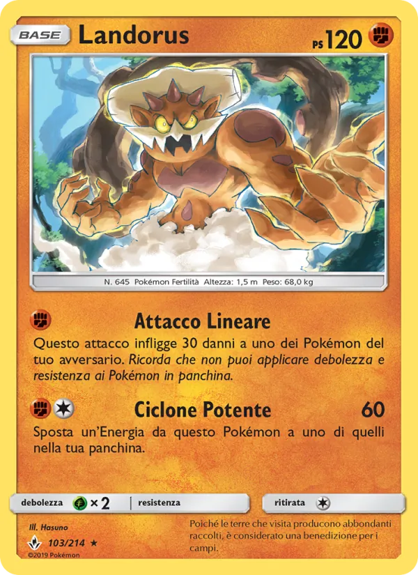 Landorus (Unbroken Bonds #103/214)