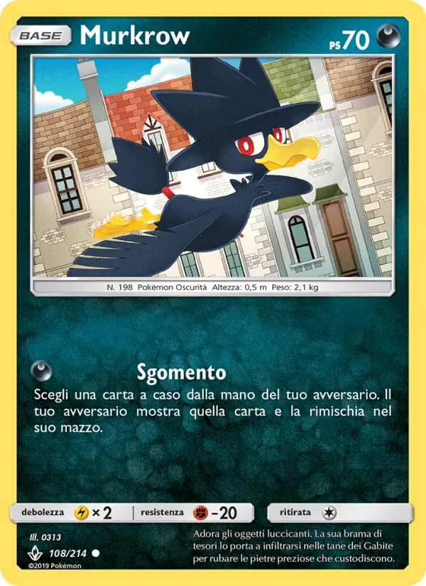 Murkrow (Unbroken Bonds #108/214)