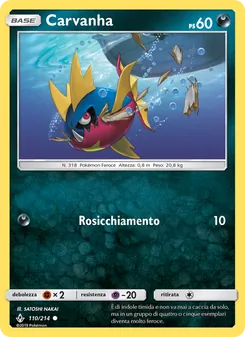 Carvanha (Legami Inossidabili #110/214)