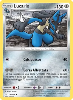 Lucario (Legami Inossidabili #126/214)