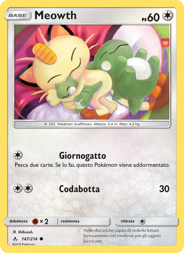 Meowth (Unbroken Bonds #147/214)