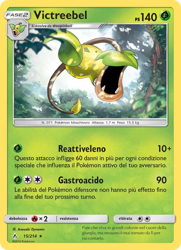 Victreebel (Legami Inossidabili #15/214)