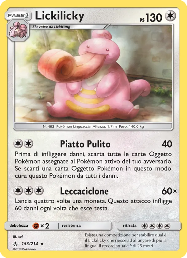 Lickilicky (Legami Inossidabili #153/214)