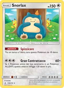Snorlax (Legami Inossidabili #158/214)