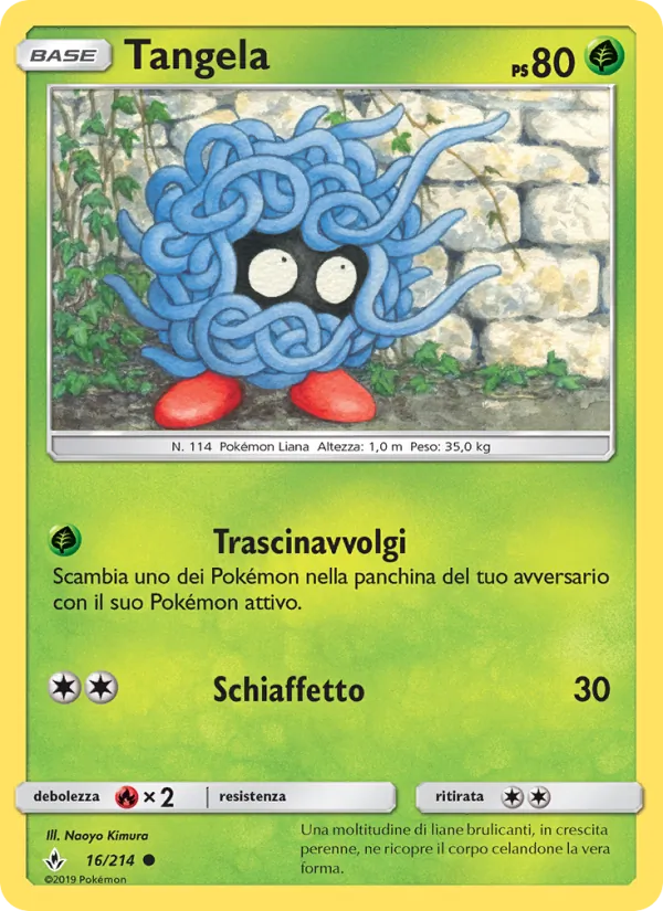 Tangela (Unbroken Bonds #16/214)