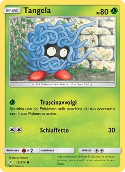 Tangela (Legami Inossidabili #16/214)