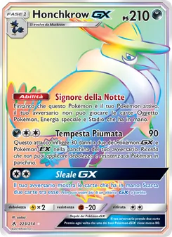 Honchkrow GX (Legami Inossidabili #223/214)