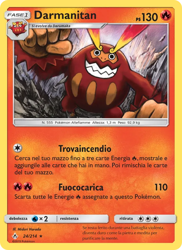 Darmanitan (Unbroken Bonds #24/214)