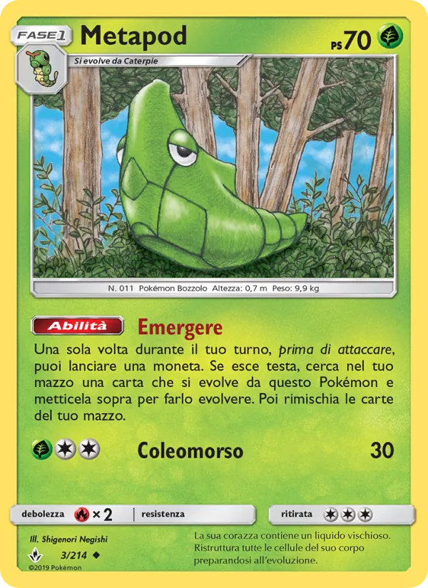 Metapod (Legami Inossidabili #3/214)