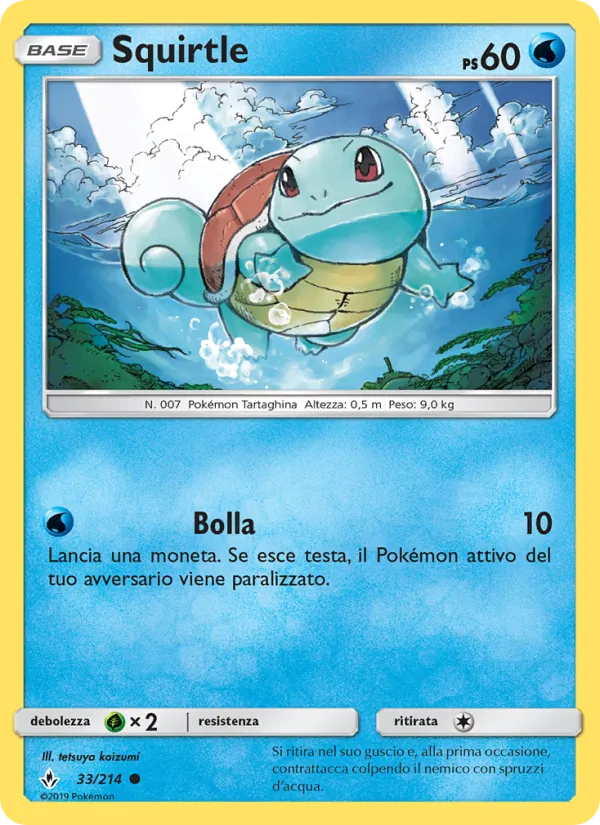 Squirtle (Legami Inossidabili #33/214)