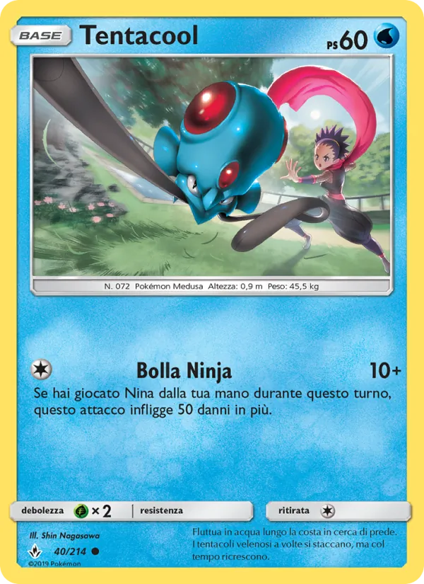 Tentacool (Legami Inossidabili #40/214)