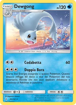 Dewgong (Legami Inossidabili #45/214)