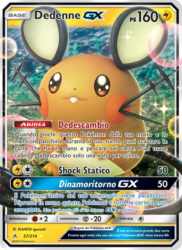 Dedenne GX (Legami Inossidabili #57/214)