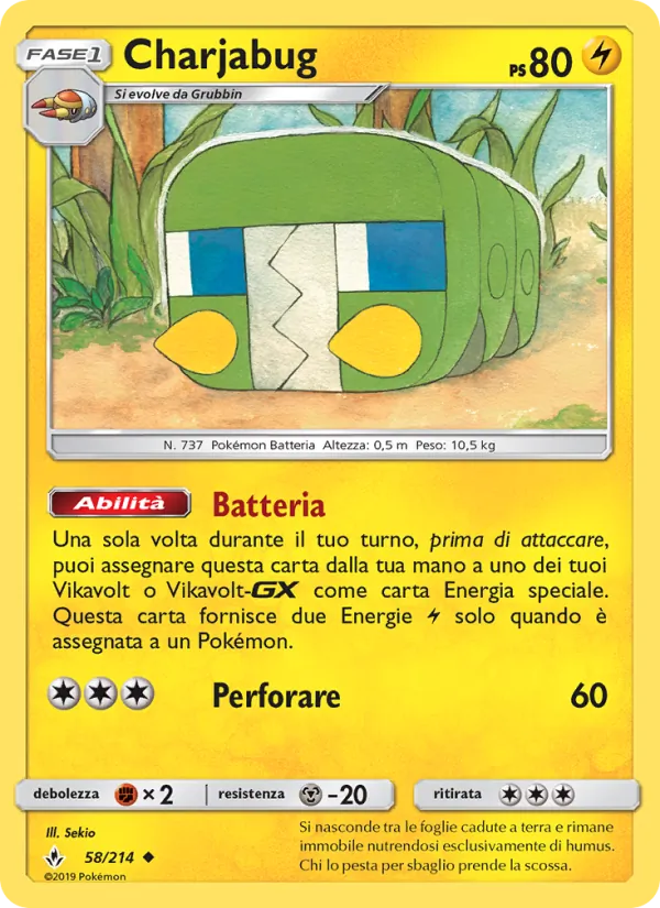 Charjabug (Legami Inossidabili #58/214)