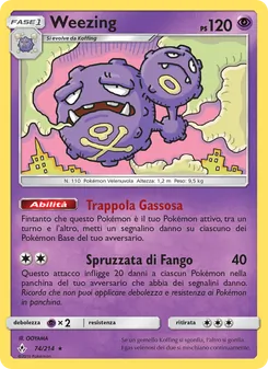 Weezing (Legami Inossidabili #74/214)