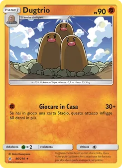 Dugtrio (Legami Inossidabili #86/214)