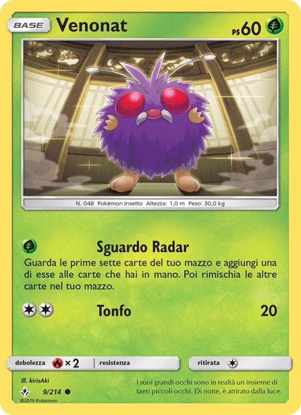 Venonat (Unbroken Bonds #9/214)