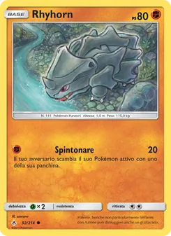 Rhyhorn (Legami Inossidabili #92/214)