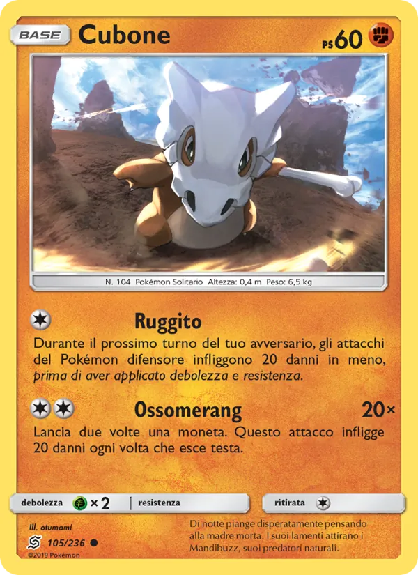 Cubone (Sintonia Mentale #105/236)