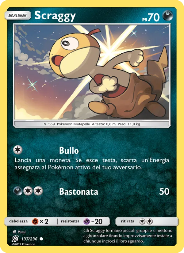 Scraggy (Sintonia Mentale #137/236)